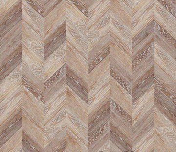 Замковое напольное пробковое покрытие Corkstyle Chevron Brown