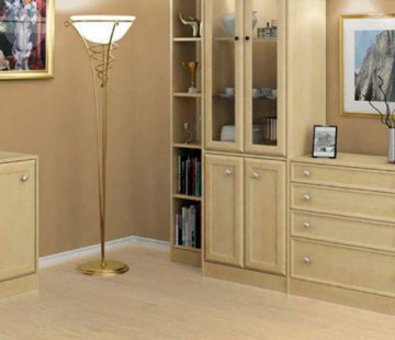 Замковое напольное пробковое покрытие Corkstyle Wood Oak Creme