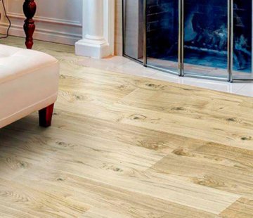 Замковое напольное пробковое покрытие Corkstyle Wood Oak Virginia White