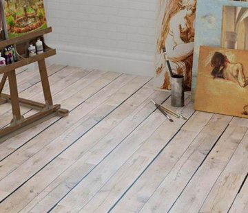 Замковое напольное пробковое покрытие Corkstyle Wood Oak Dupel Planke