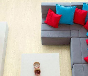 Клеевое напольное пробковое покрытие Corkstyle Wood XL Oak Markant White