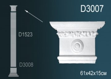 Пилястра D3007