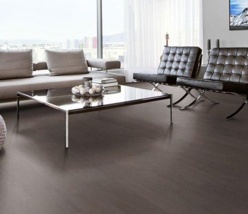 Двухполосная паркетная доска Kahrs Life Faded Black (193×1225 мм)