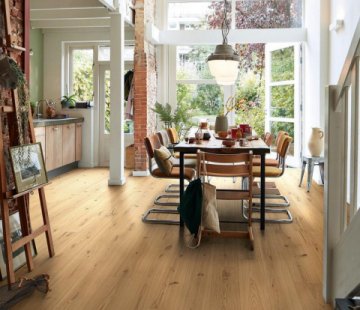 Паркетная доска Meister PD 400 Cottage 8814 Дуб Витал чистый нежно-копченый