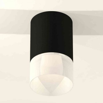 Комплект накладного светильника Ambrella light Techno Spot XS7422025 SBK/FR черный песок/белый матовый (C7422, N7170)