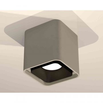 Комплект накладного светильника Ambrella light Techno Spot XS7842002 SGR/SBK серый песок/черный песок (C7842, N7702)