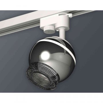Комплект трекового светильника Ambrella light Track System XT1104002 PSL/BK серебро полированное/тонированный (A2520, C1104, N7192)