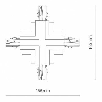 Коннектор X-образный Nowodvorski Ctls Power 8678