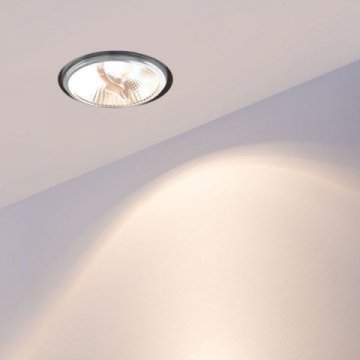 Лампа светодиодная диммируемая Arlight GU10 12W 4000K прозрачная AR111-Fort-GU10-12W-Dim Day4000 026879