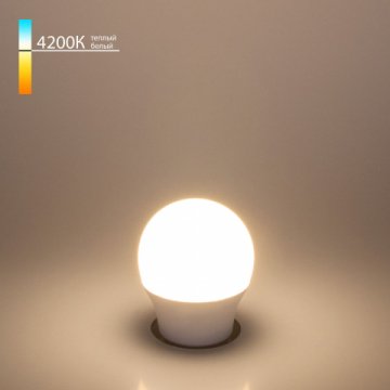 Лампа светодиодная Elektrostandard E27 7W 4200K матовая a048663