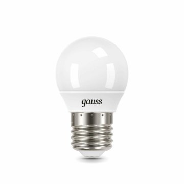 Лампа светодиодная Gauss E27 9.5W 6500K матовая 105102310