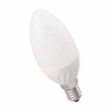 Лампа светодиодная IEK E14 5W 3000K матовая LLE-C35-5-230-30-E14