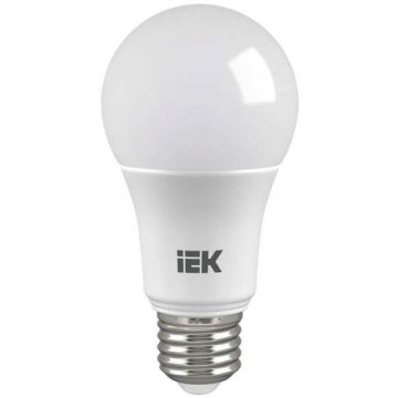 Лампа светодиодная IEK E27 12W 4000K матовая LLE-A60-12-12-24-40-E27