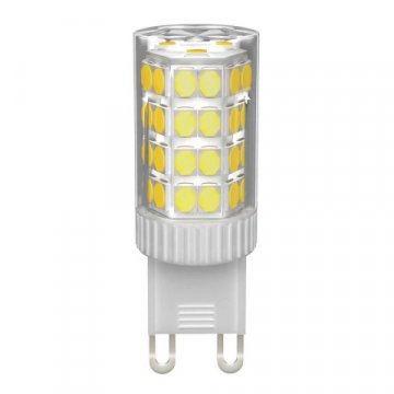 Лампа светодиодная IEK G9 5W 4000K прозрачная LLE-CORN-5-230-40-G9