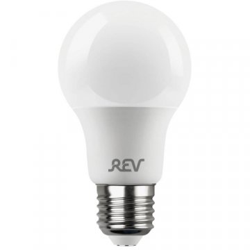 Лампа светодиодная REV A60 Е27 8,5W 2700K теплый свет груша 32379 2