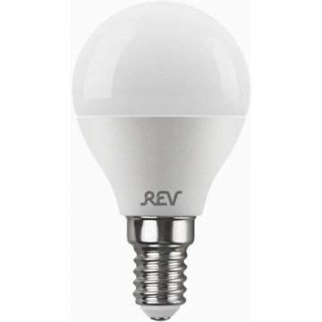 Лампа светодиодная REV G45 Е14 7W 6500K холодный белый свет шар 32503 1