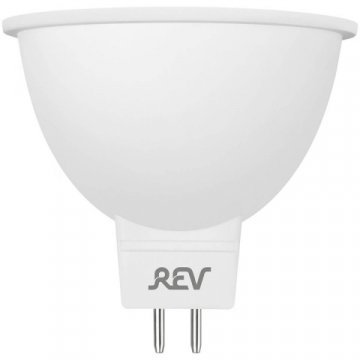 Лампа светодиодная REV MR16 GU5.3 3W 3000K теплый свет 12V рефлектор 32369 3