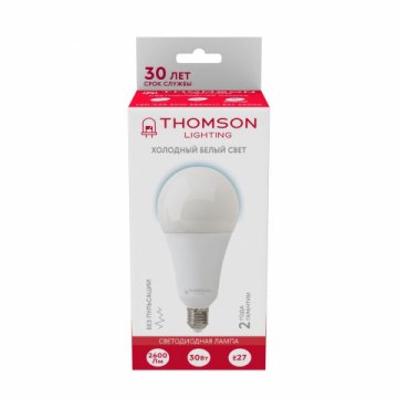 Лампа светодиодная Thomson E27 30W 6500K груша матовая TH-B2356