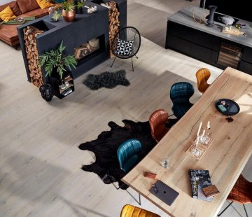Паркетная доска Meister PD 400 Cottage 8801 Дуб Витал светло-серый