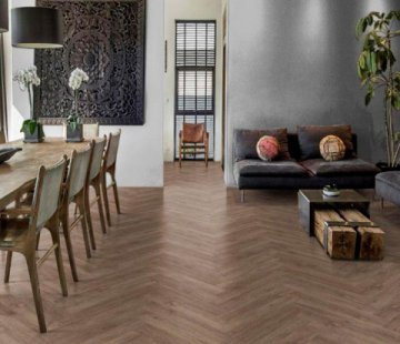 Замковый виниловый пол Kahrs Luxury Tiles Herringbone Sarek