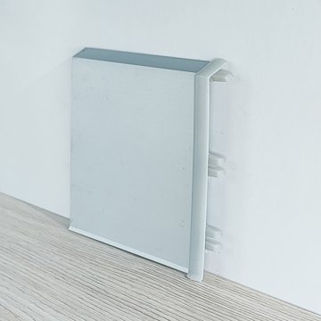 Соединитель для плинтуса BI100 серый