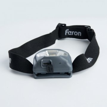 Налобный светодиодный фонарь Feron TH2301 аккумуляторный 60х40 120 лм 41680