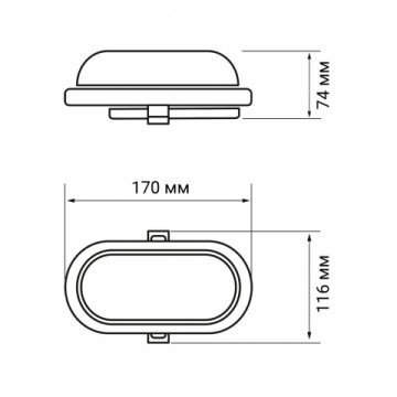 Настенно-потолочный светодиодный светильник Jazzway PBH-PC3-OA 5009264
