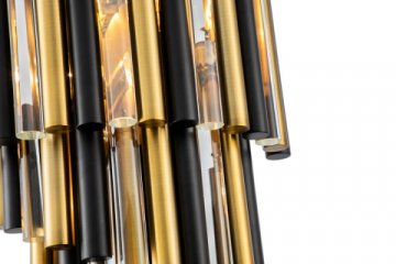 Настенный светильник iLamp Tribeca 097B-3 Matt Bronze&Black