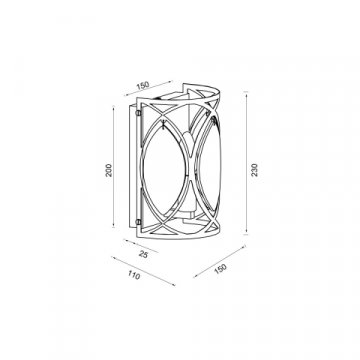 Настенный светильник Vele Luce Angela VL3153W01