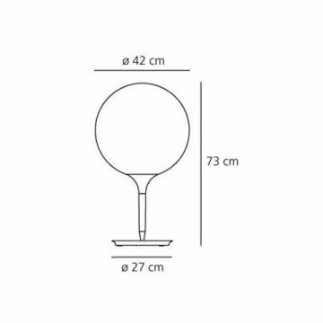 Настольная лампа Artemide Castore 1048010A