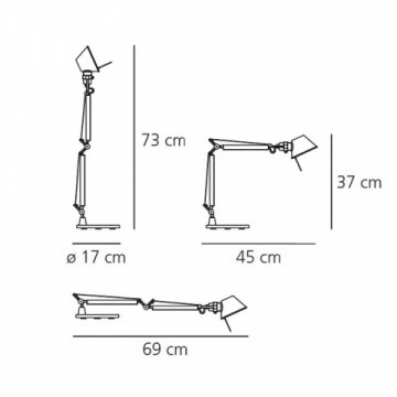 Настольная лампа Artemide Micro A011860