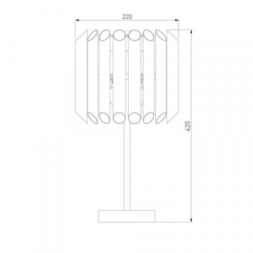 Настольная лампа Bogates Castellie 01106/3