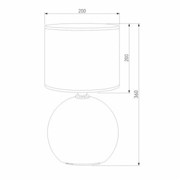 Настольная лампа TK Lighting 5066 Palla