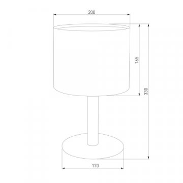Настольная лампа TK Lighting 5219 Deva Graphite
