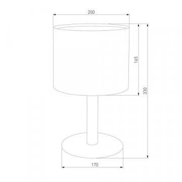 Настольная лампа TK Lighting 5219 Deva Graphite