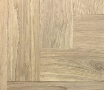 Английская елка Kahrs Herringbone Дуб AB Dim White Calm