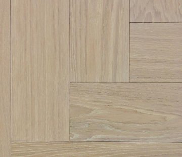 Английская елка Kahrs Herringbone Дуб AB White Calm