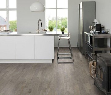 Паркетная доска DuoWood Дуб Cappucino 3S
