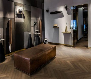 Английская елка Kahrs Herringbone Дуб CD Smoked Lively