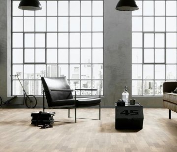 Паркетная доска Polarwood Space Дуб Neptune White Oiled 3S