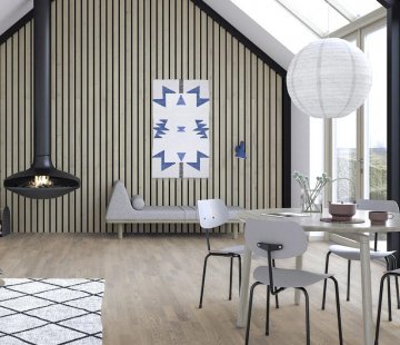 Паркетная доска Polarwood Space Дуб Uranium Oiled 3S