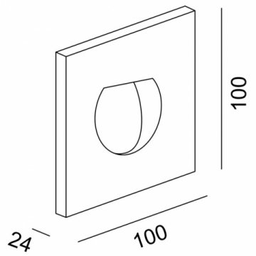 Плафон для встраиваемого светильника Deko-Light Light Base 930413