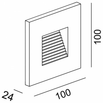 Плафон для встраиваемого светильника Deko-Light Light Base 930417