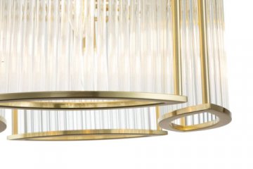 Подвесная люстра Indigo Corsetto 12003/4P Gold V000073