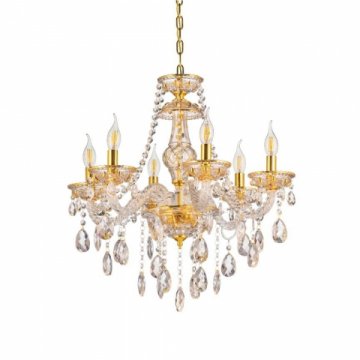 Подвесная люстра Lumina Deco Eliza LDP 7025-6 GD