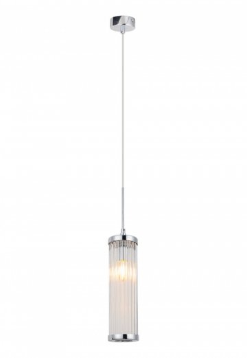 Подвесной светильник Crystal Lux Tadeo SP1 D100 Chrome/Transparente
