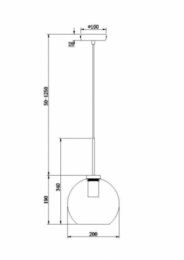 Подвесной светильник Freya Bravis Market FR8002PL-01BS