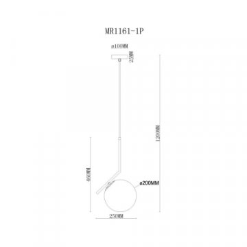 Подвесной светильник MyFar Pierre MR1161-1P