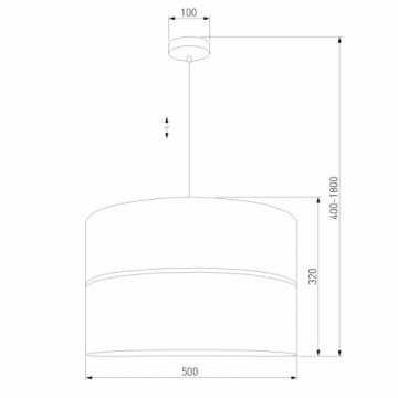 Подвесной светильник TK Lighting 524 Hilton