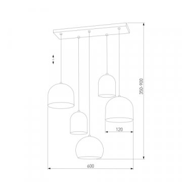 Подвесной светильник TK Lighting 6504 Tempre